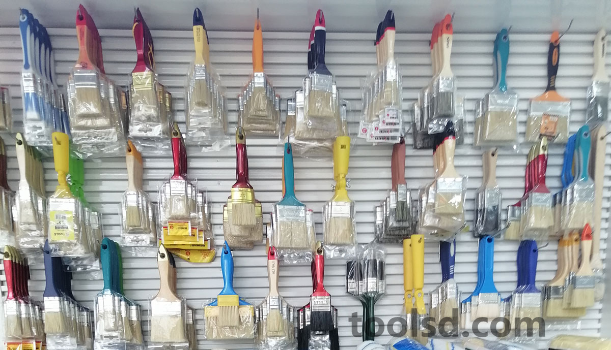 Angled Sash Paint Brush 5pcs Set Wholesale