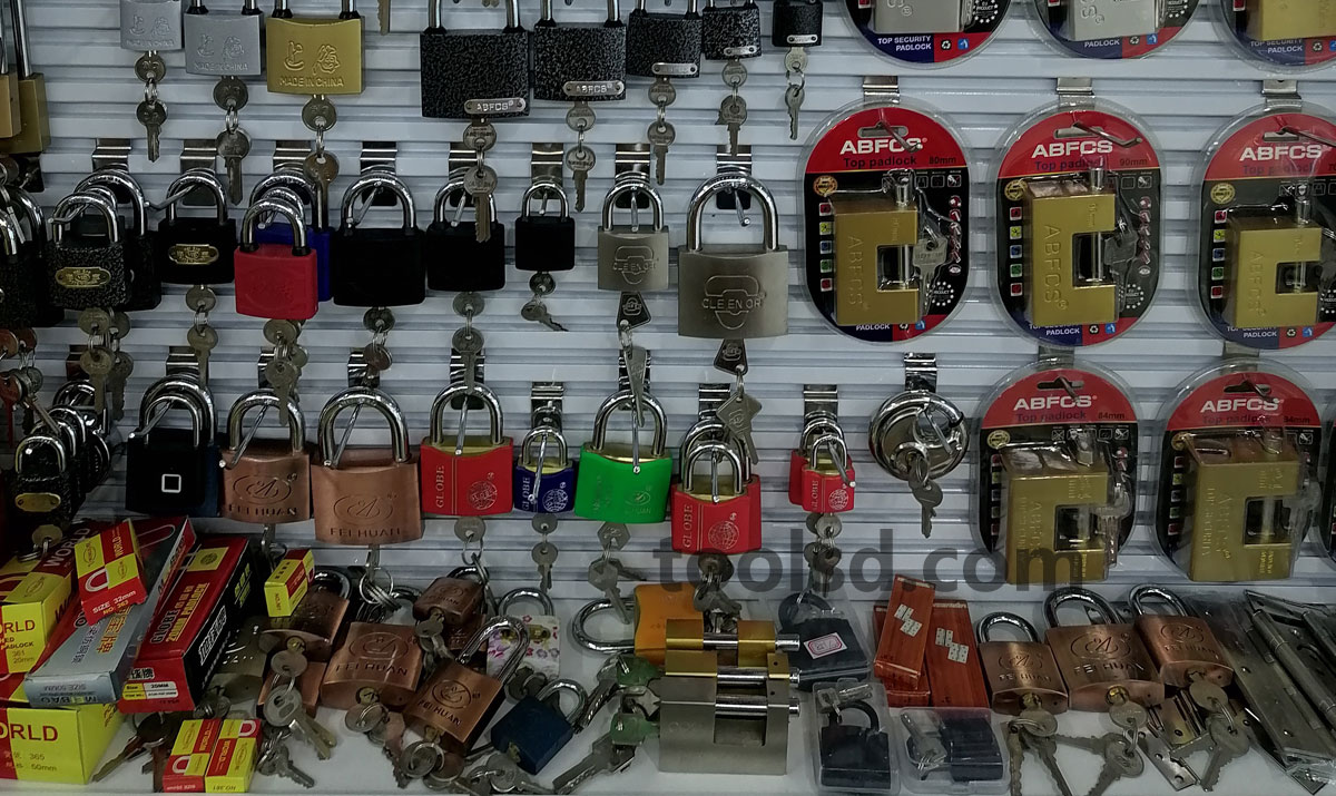 LD-005 Color-Coated Iron Padlock Collection
