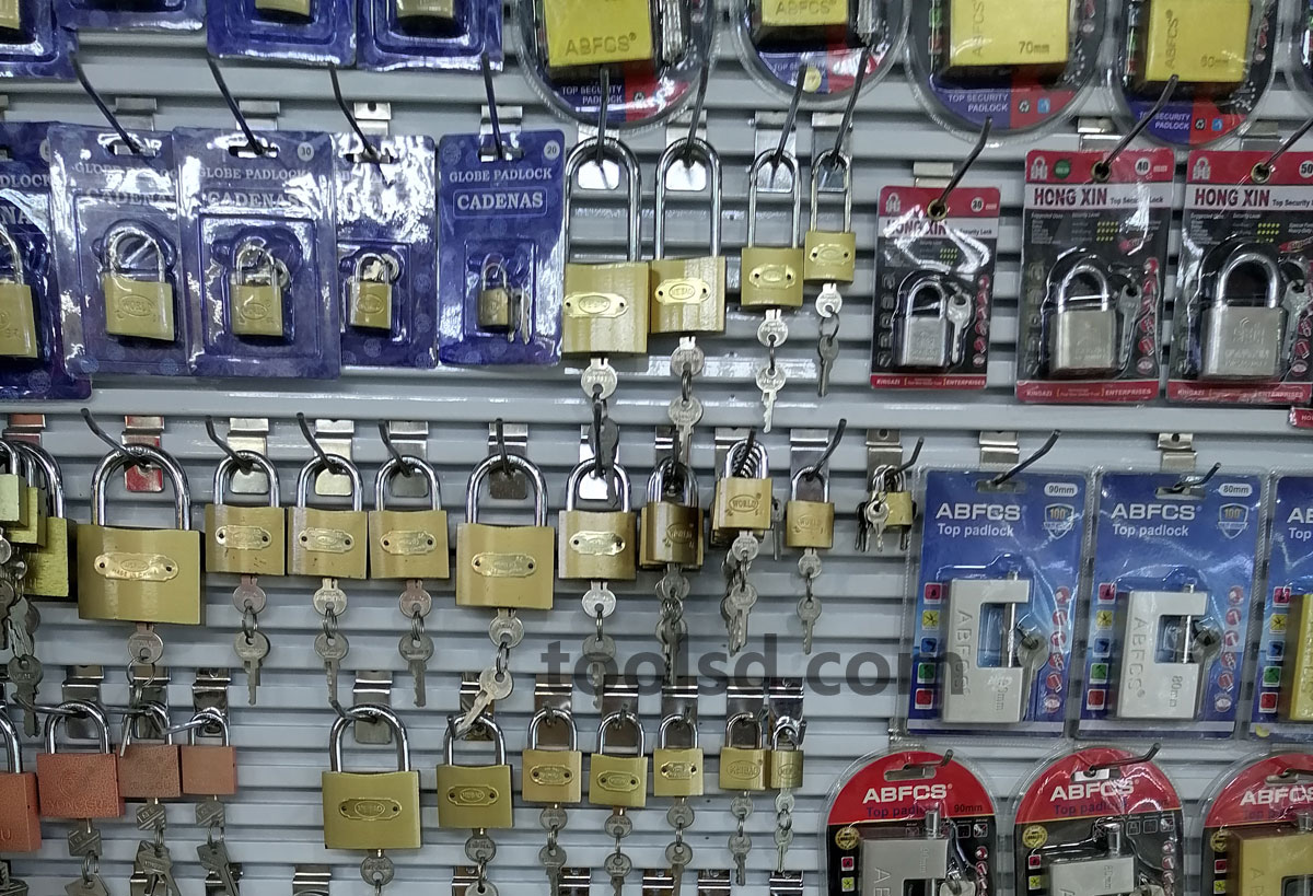 LD-003 Brass Padlock Assortment