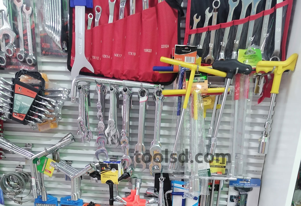 AT-005 Combination Wrench Set with Roll-up Pouch
