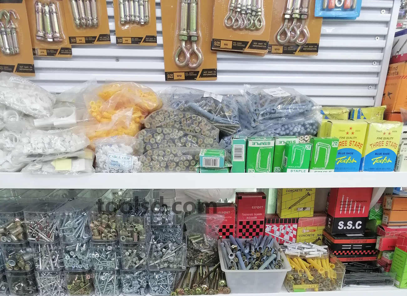 FH-012 Nylon Plastic Wall Plug Rawl Anchor Assortment | Factory Wholesale Supplier
