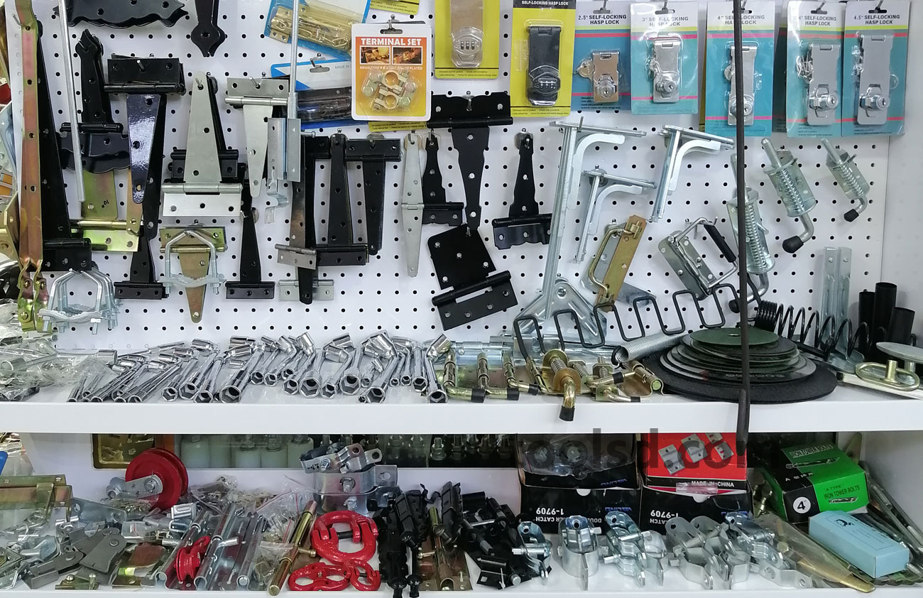 LD-060 Zinc Plated T-Strap Gate Hinges | Wholesale Supplier
