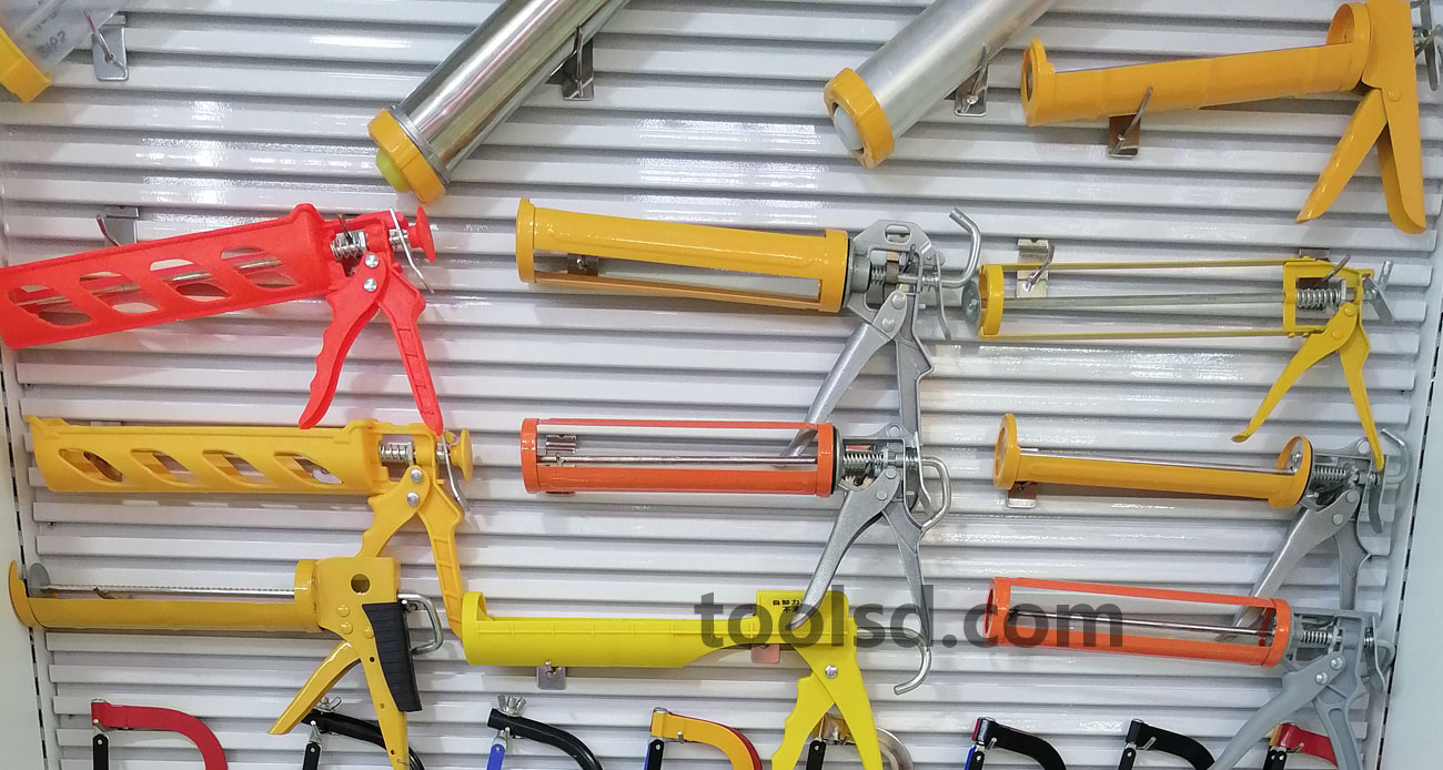 LD-153 Aluminum Alloy Barrel Manual Caulking Gun 10oz 300ml | Wholesale Supplier
