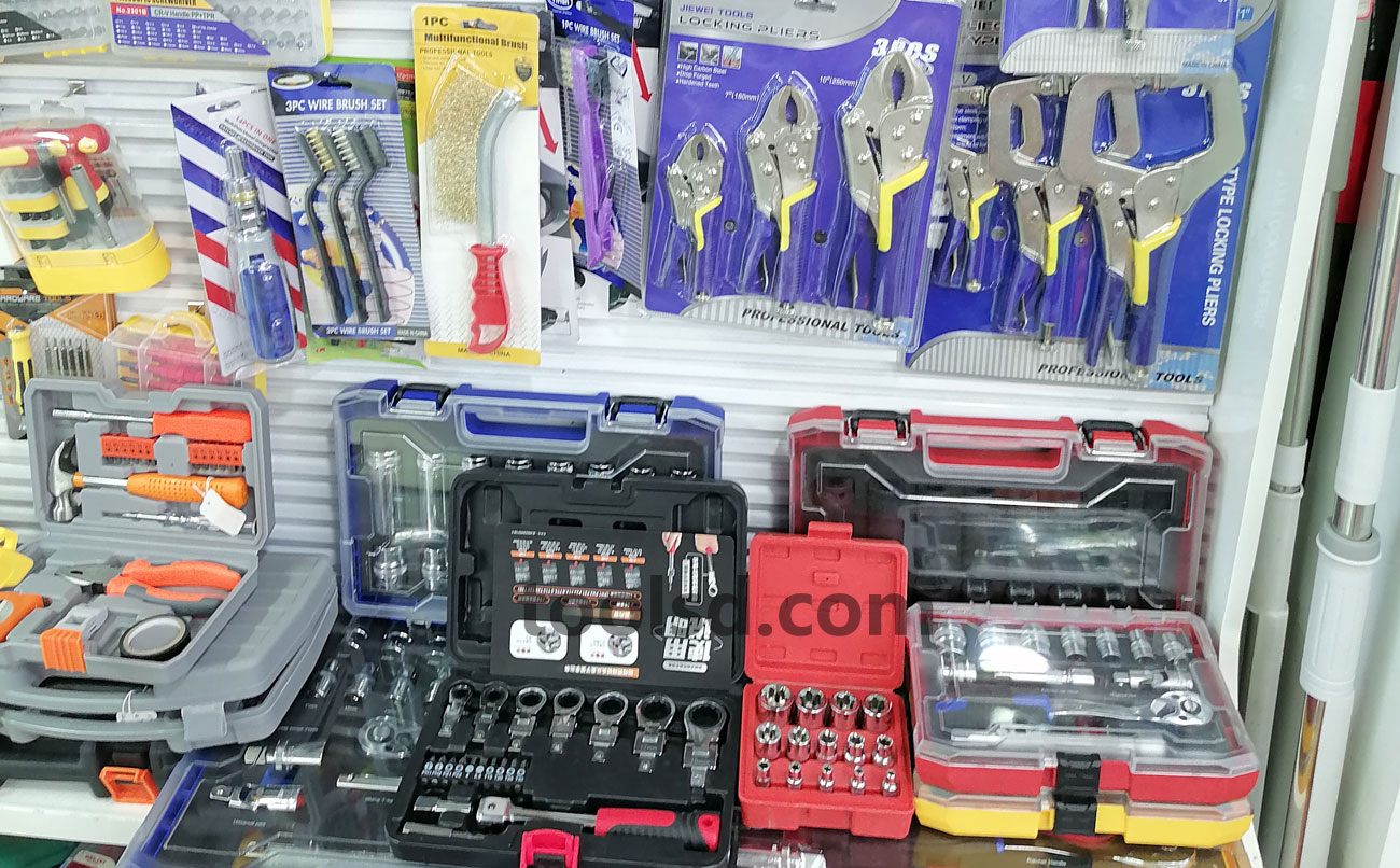 LD-165 Carbon Steel Bristle PP Handle Wire Brush Set 3pc | Wholesale Supplier