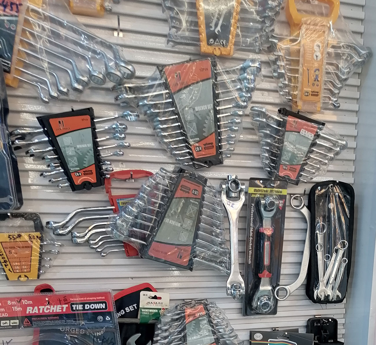 LD-261 Cr-V Double-Ended Open-End Wrench Set Metric | Wholesale Supplier