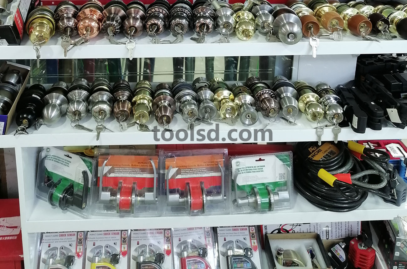 LD-376 Brass Steel Ball Spherical Knob Lockset Entrance Door | Wholesale Supplier