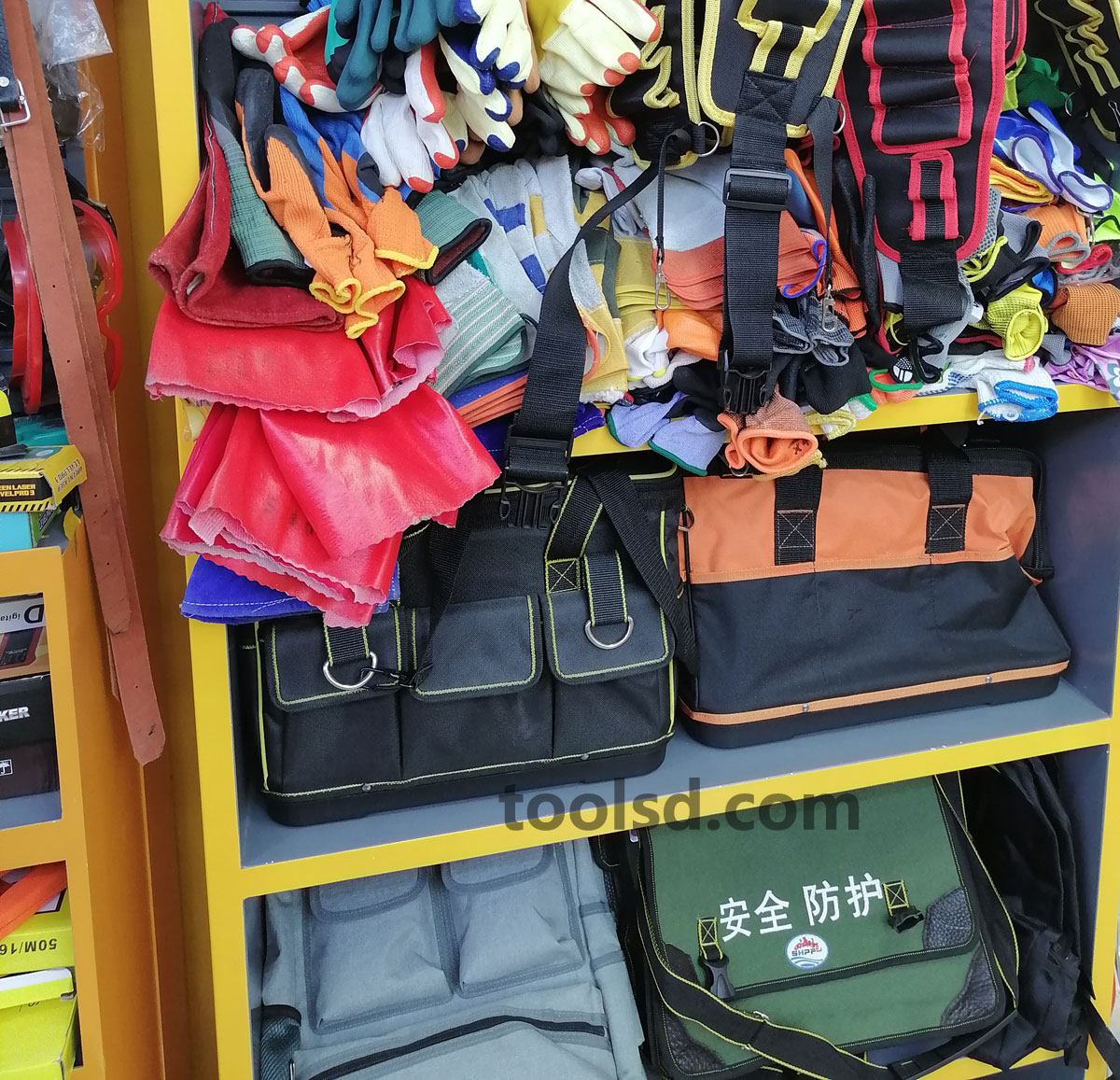 LD-469 Leather PVC Coated Work Gloves Assorted Puncture Cut Resistant | Wholesale Supplier